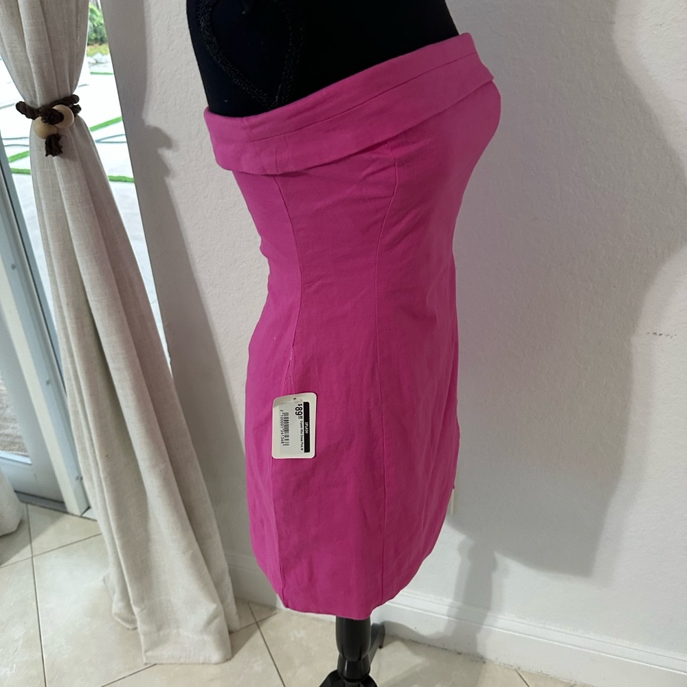 Runaway The Label Crystal Strapless Bodycon Mini Dress Size Medium - Picture 10 of 10